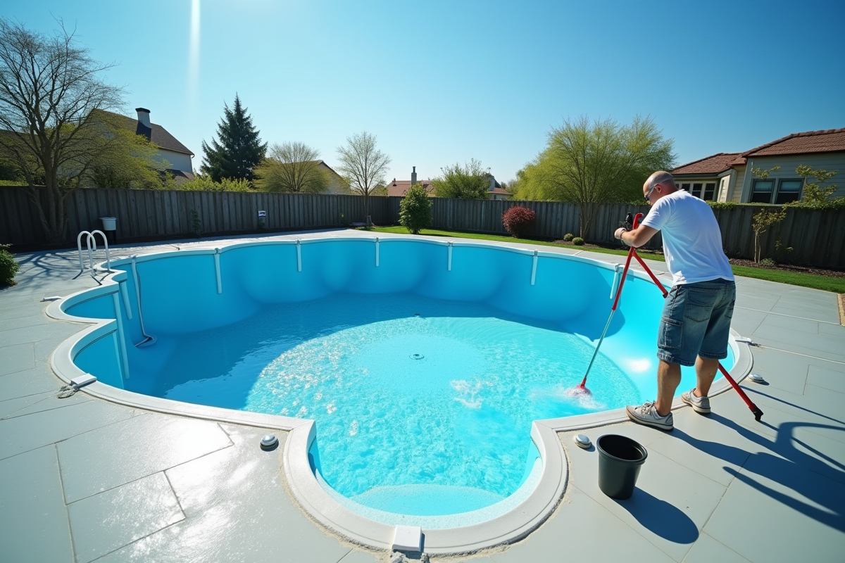 piscine vide